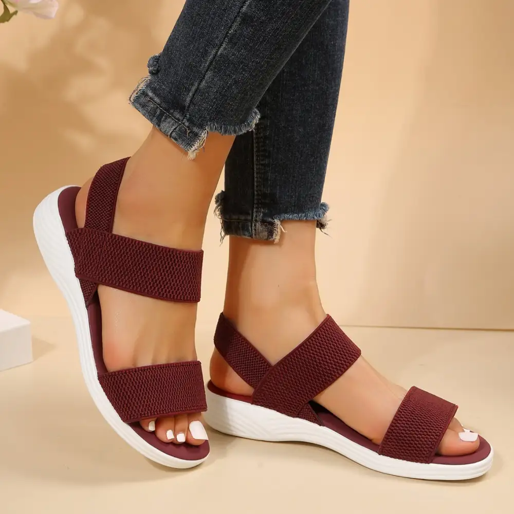 Charming Open-Toe Heeled Sandals