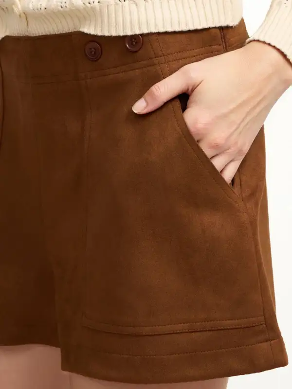 Casual Pocket Detail Shorts