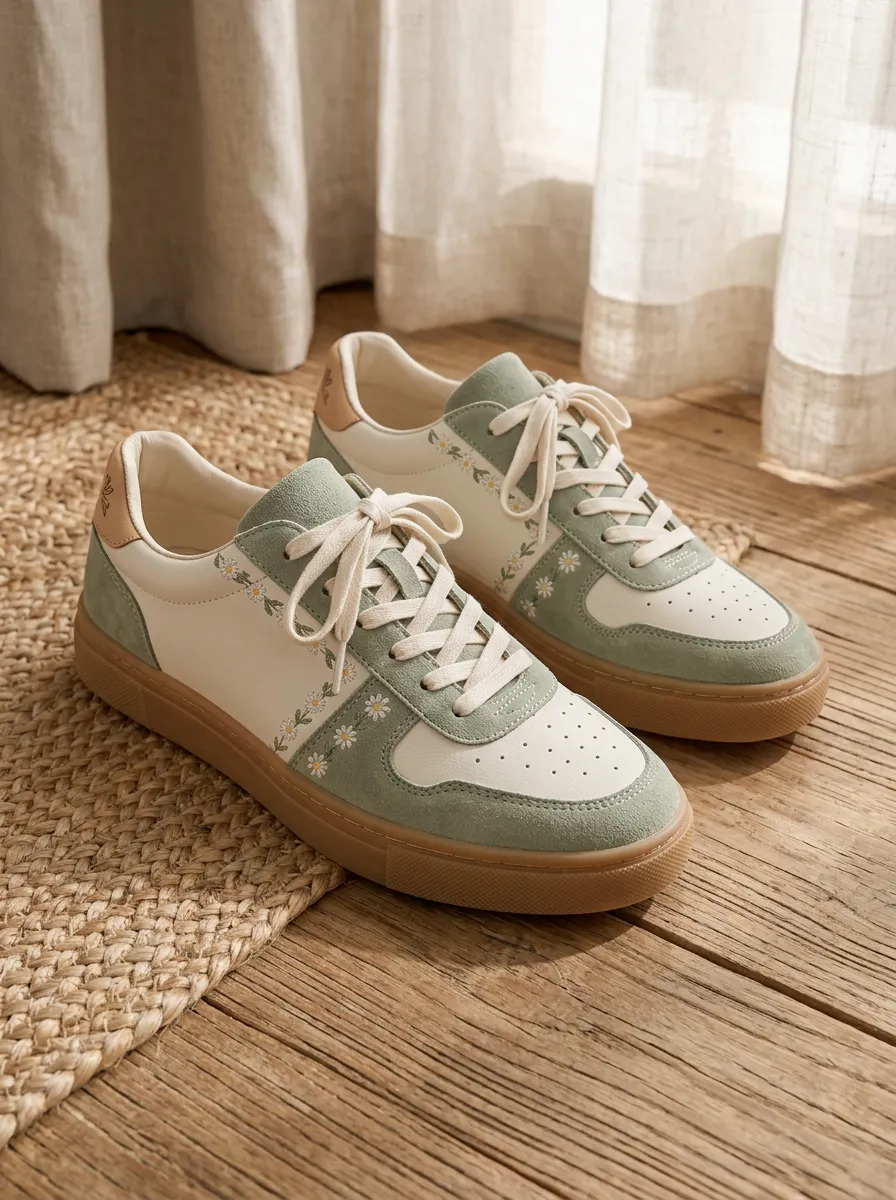 Women's Weekend Floral Daisy Skate Shoes