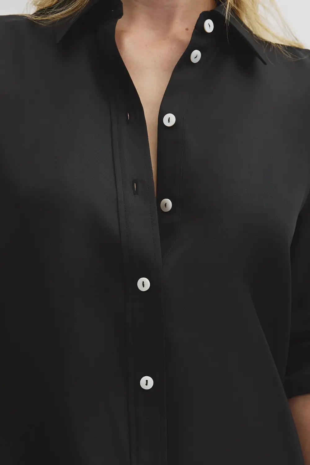 Women's Textured Silk Shirt