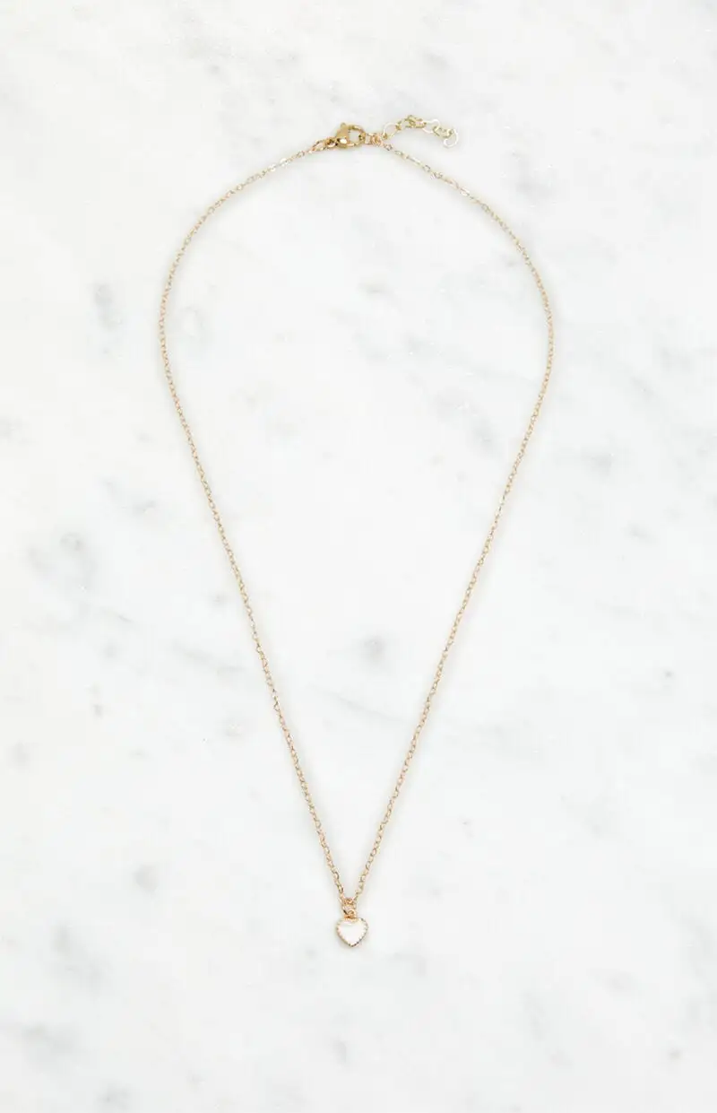 John Galt Gold Heart Necklace