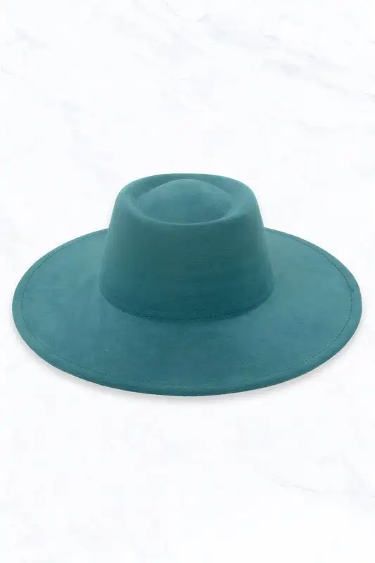 Suede Concave Hat