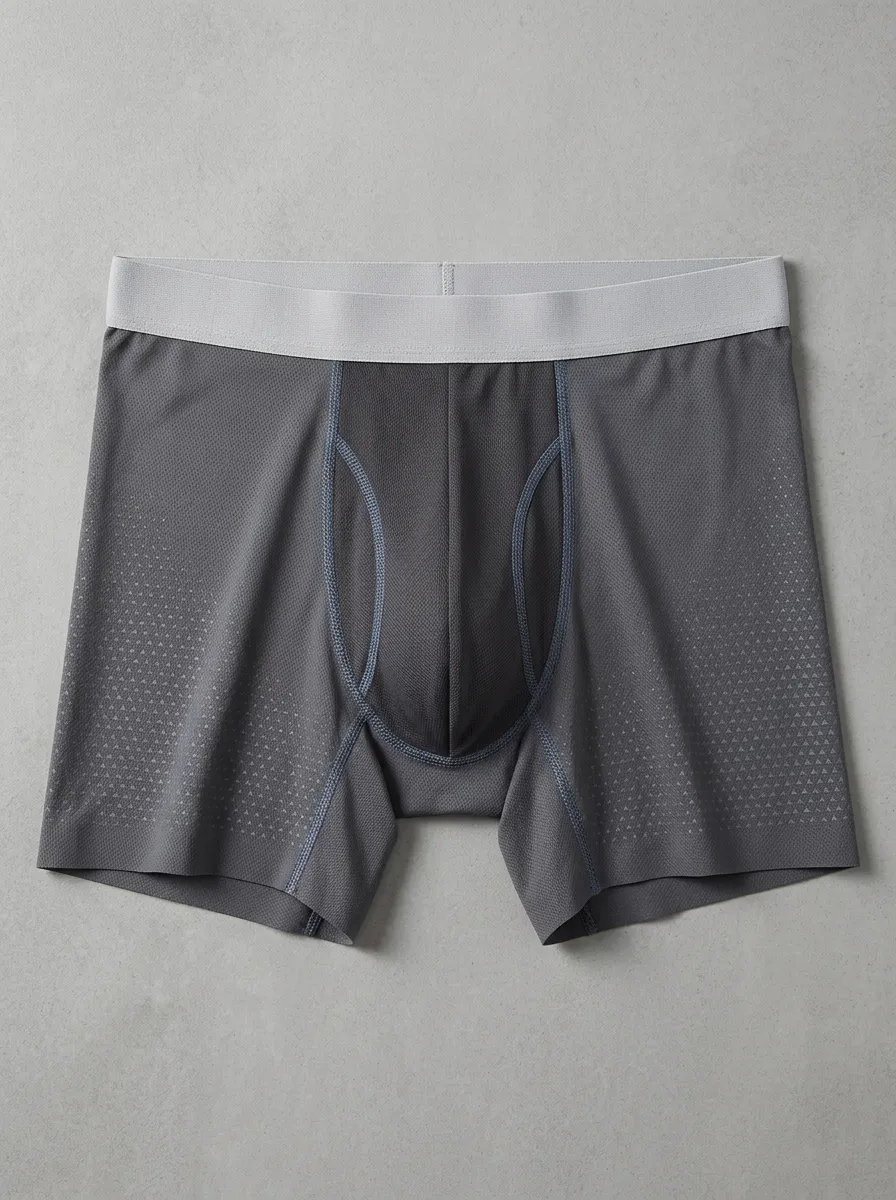 Men's Retro Athletic Performance Mesh Boxer Briefs