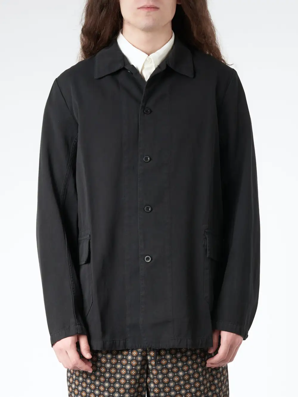 Men's Point Collar Regular Fit Jacket