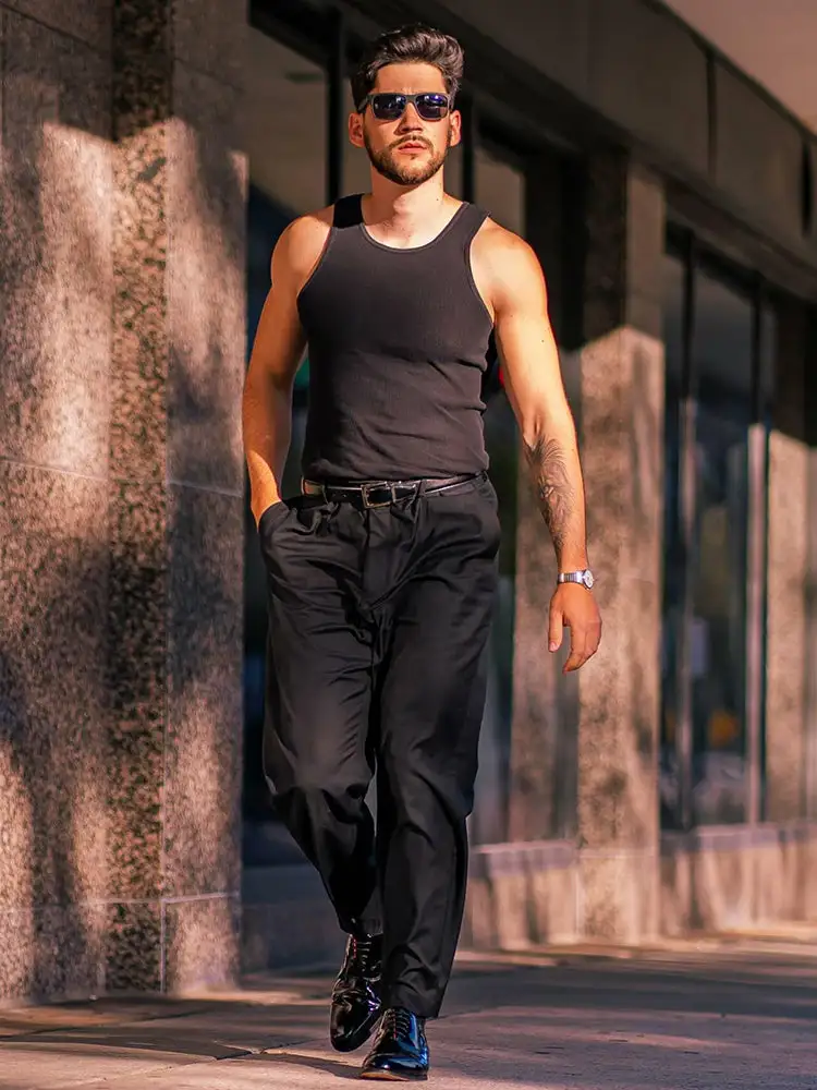 Classic Expandable Waist Dress Pants