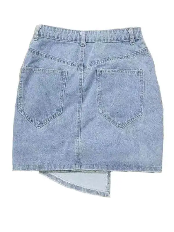 Everyday Denim Casual Skirt
