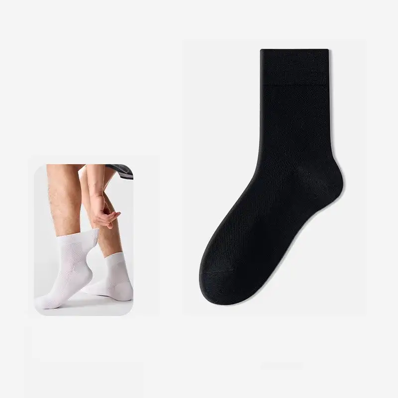 Pure Cotton Comfort Crew Socks