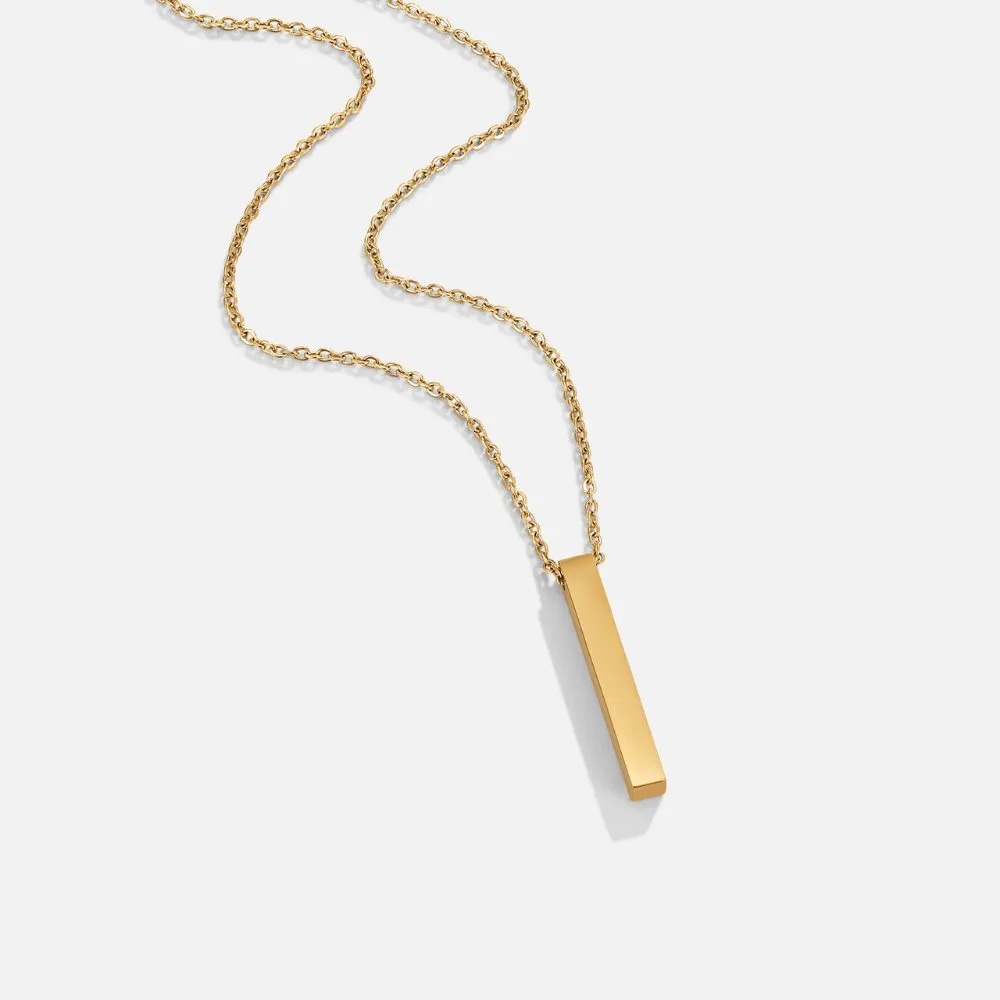 Adjustable Bar Necklace