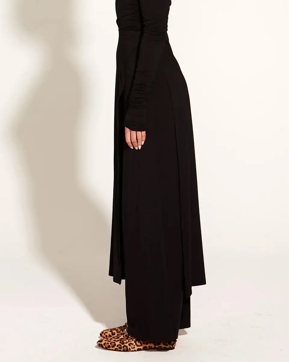 Clean Line Wide Leg Skirt
