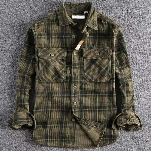 Plaid Flannel Shirt