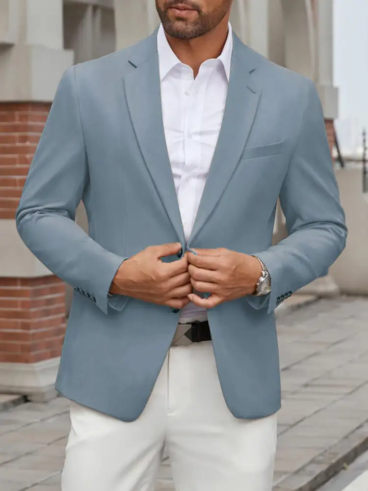 Commuter Classic Business Casual Blazer Suit Jacket