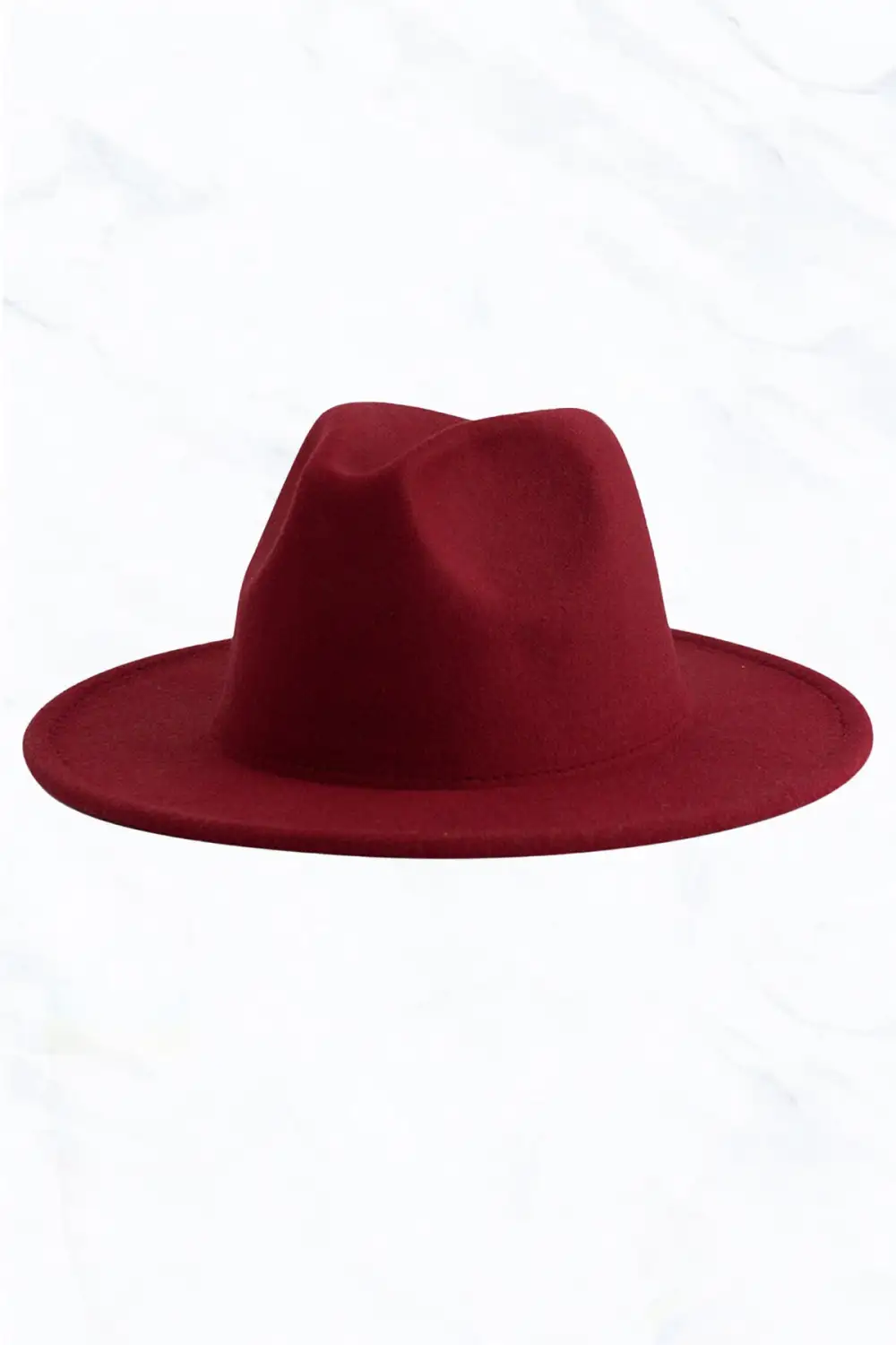 Flat Edge Felt Jazz Hat
