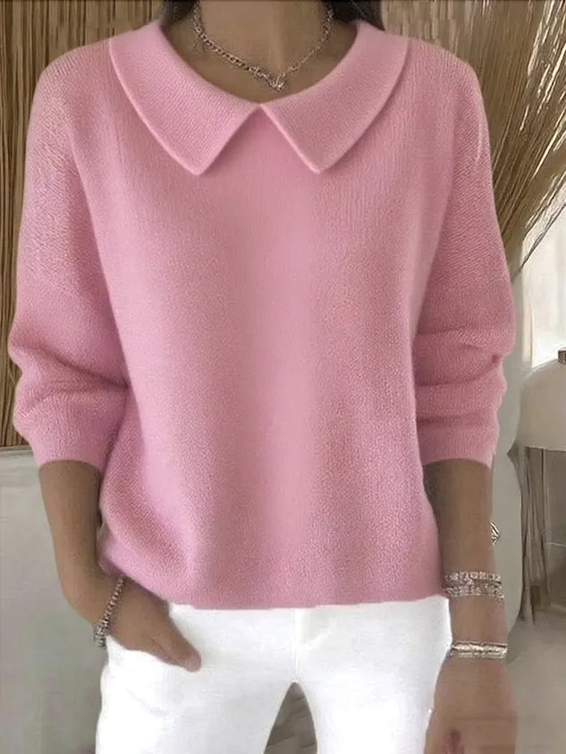 Collared Knit Jumper