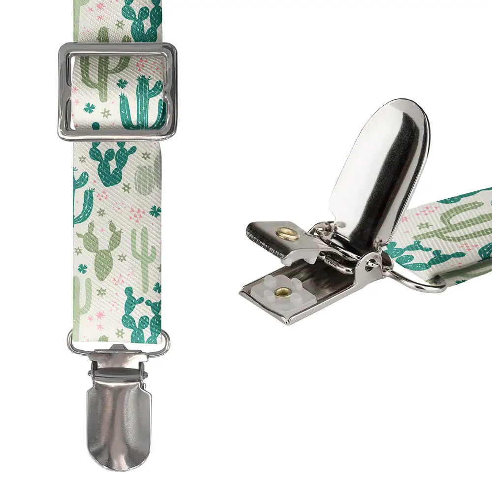 Cactus Party Theme Suspenders