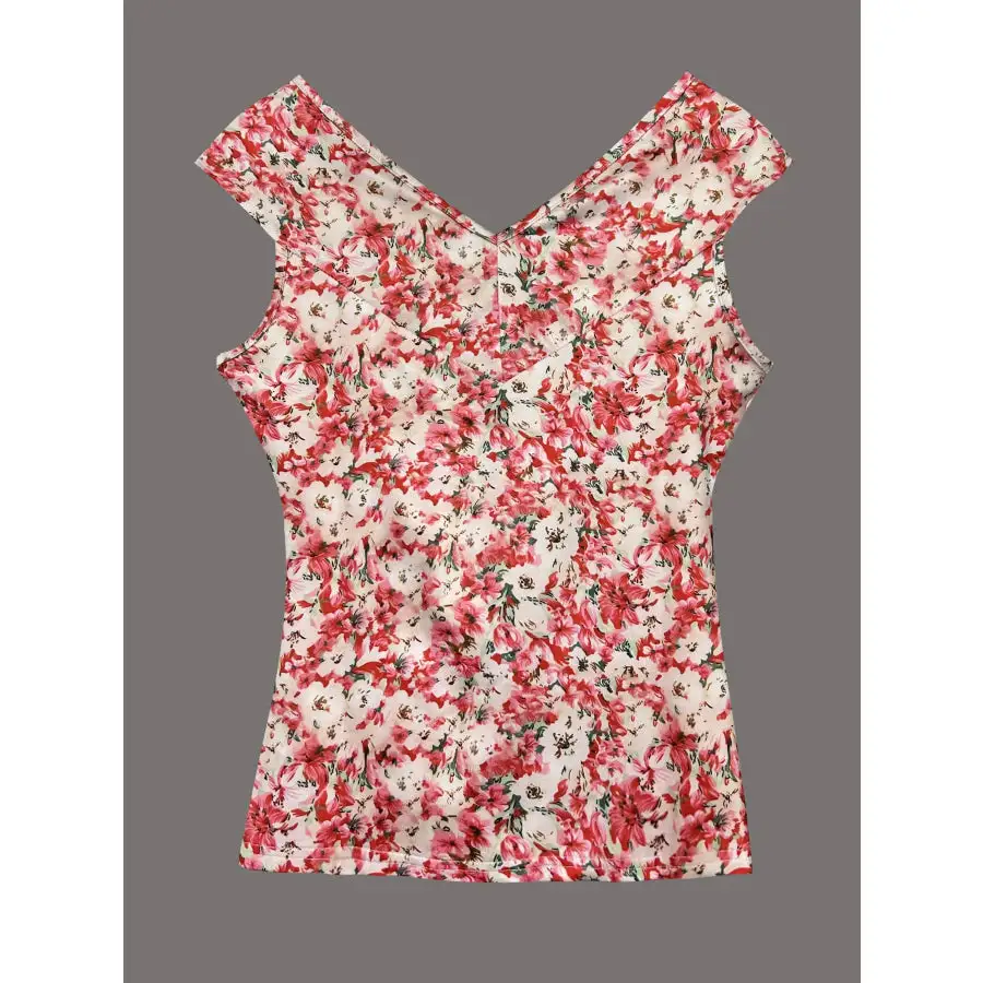 Twisted Front Sleeveless Top