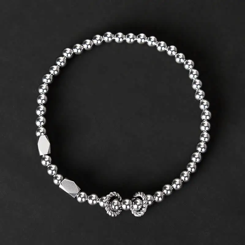 Small Beads Titanium Steel Stimulation Bracelet