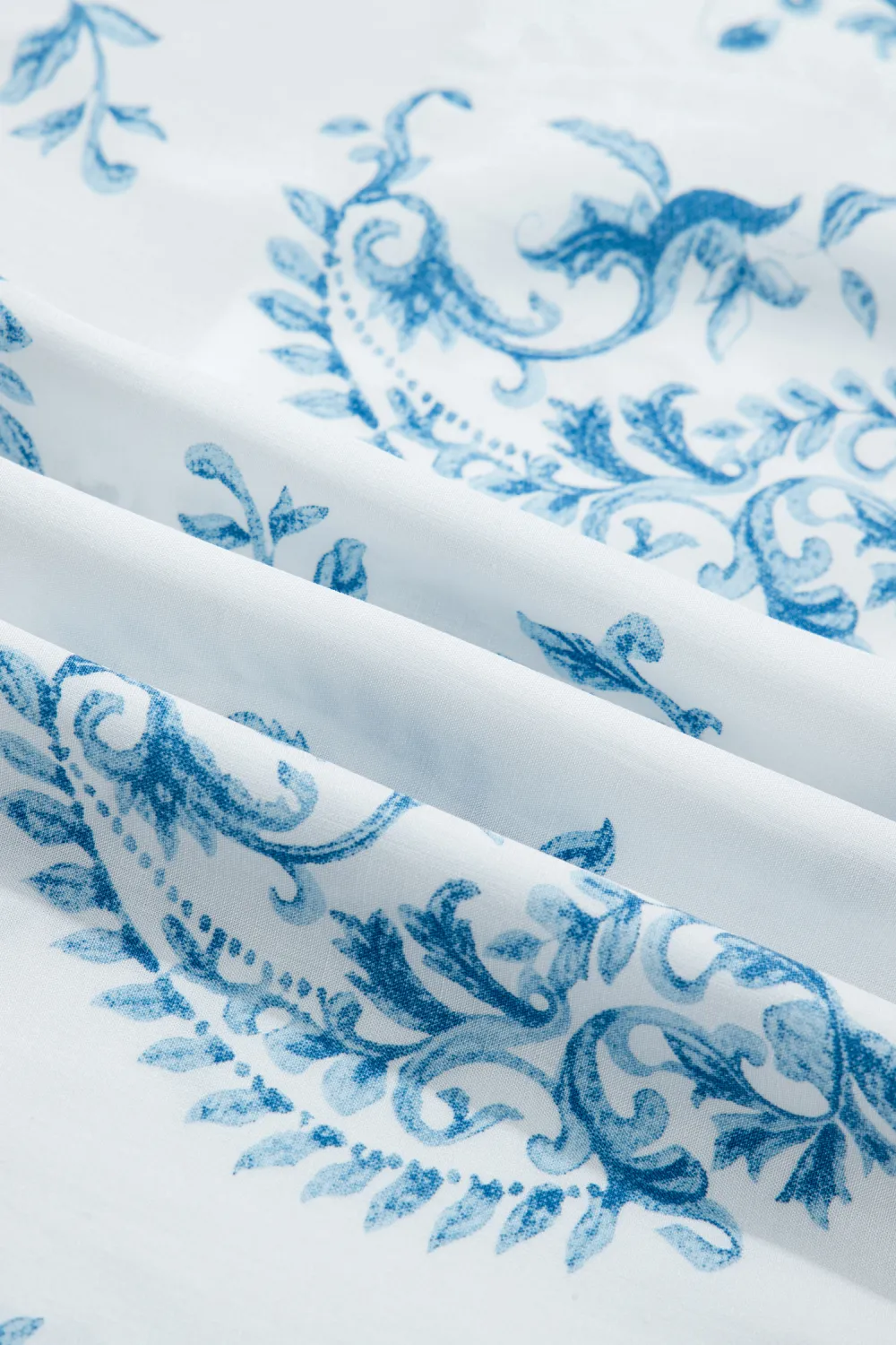 Blue Floral Plus Size Maxi Dress