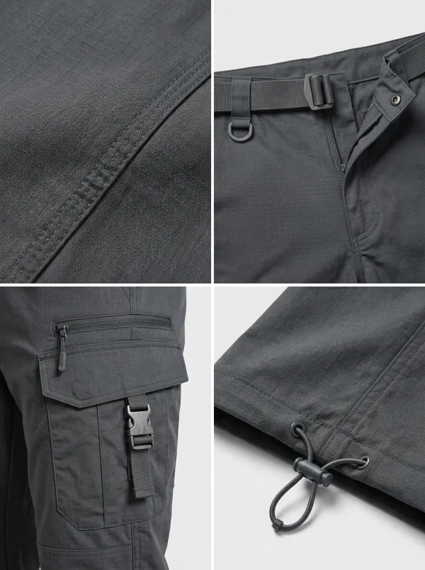 Men's Rugged Tactical Outdoor Multi-Pocket Cargo Pants