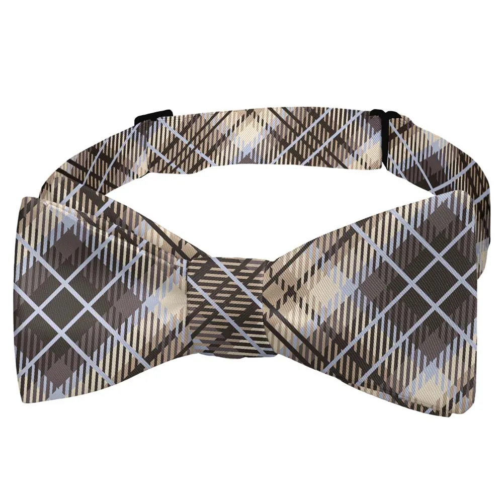 Hartman Plaid Motif Bow Tie