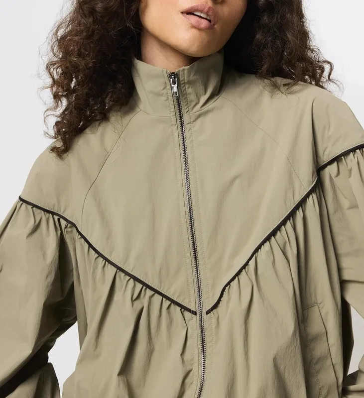 Fern Funnel-neck Jacket