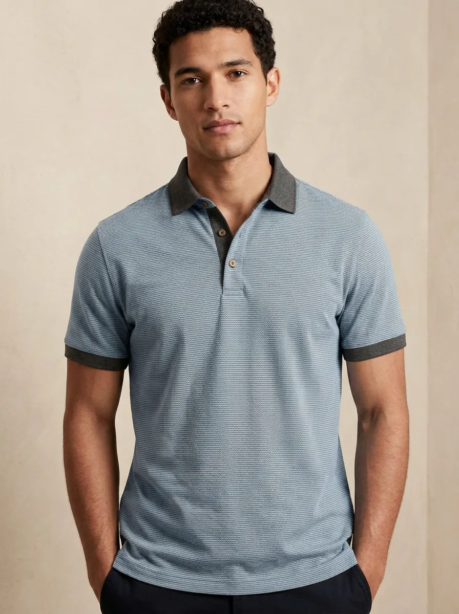 Smart-Casual Classic Men's Polo Shirt