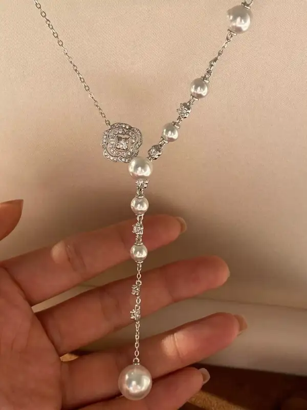 Pearl Flower Necklace