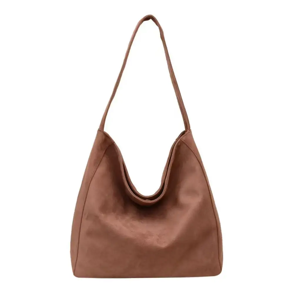 Commuter Suede Hobo Bag