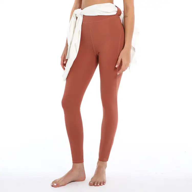 High Elastic Waist Yoga Leggings Fitness Tights Cycling Sports Running