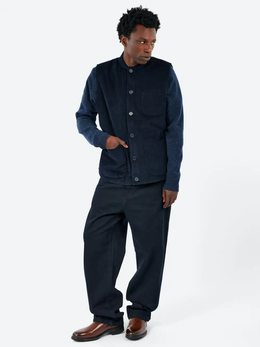 Men's Patch Pocket Regular Fit Vest