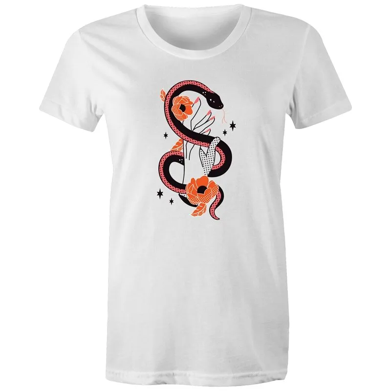 Caduceus Hand Graphic T-Shirt