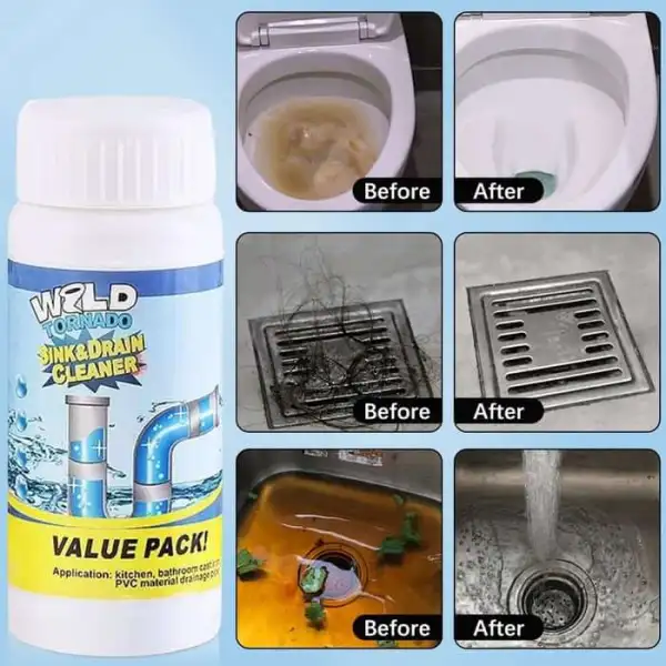 Say Goodbye to Clogged Drains! Buy 2 Get 1 Free -8RH7
