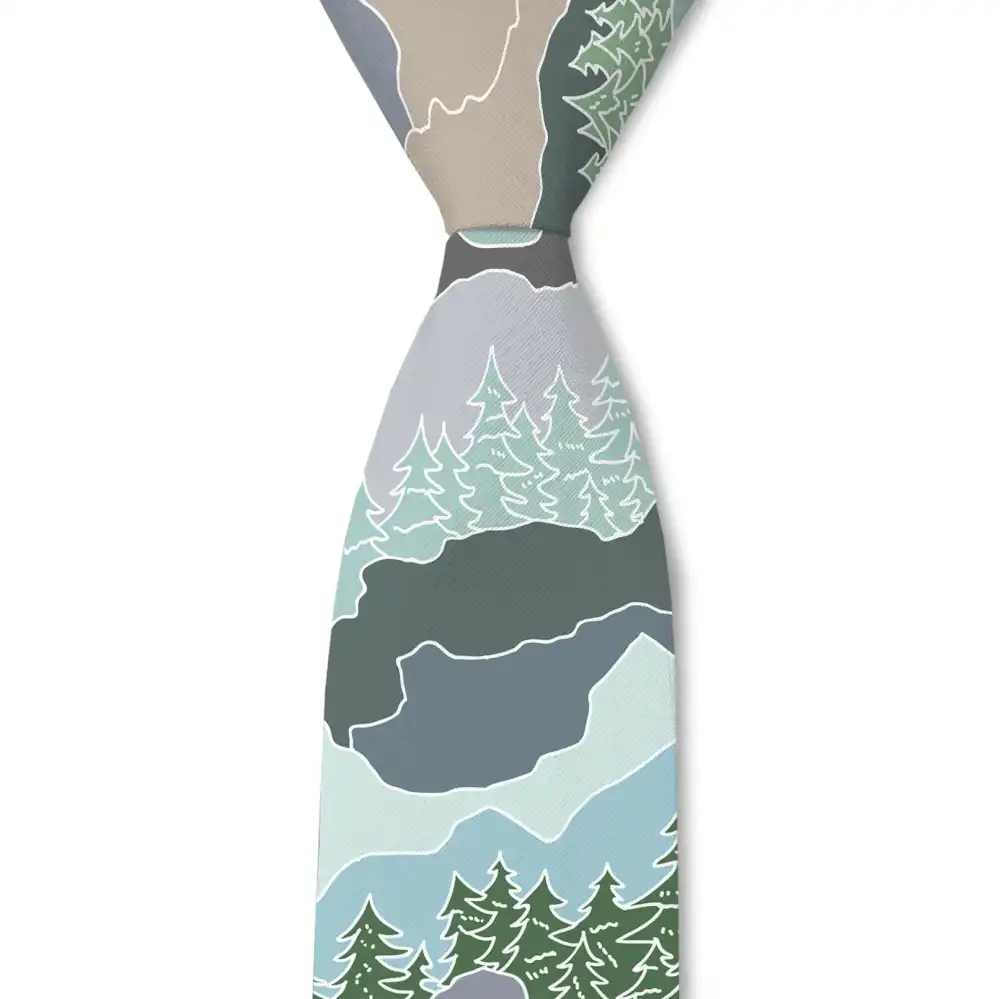 Tailored Outdoor Novelty Pattern Necktie