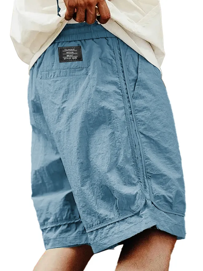 Seamed Detail Pocket Shorts