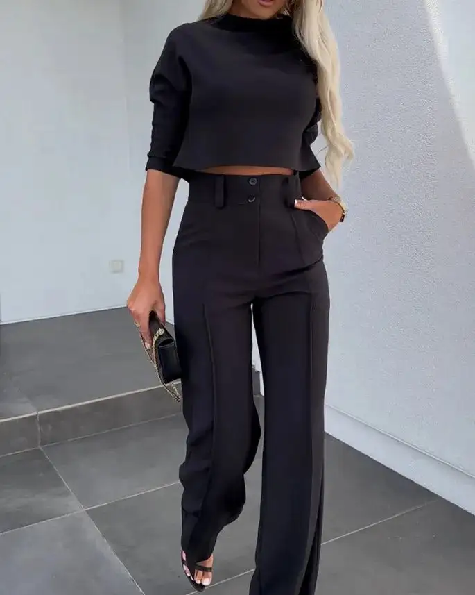  Matching Top Pants Set