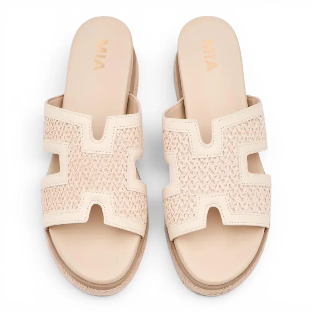 Caleena H Band Platform Mule