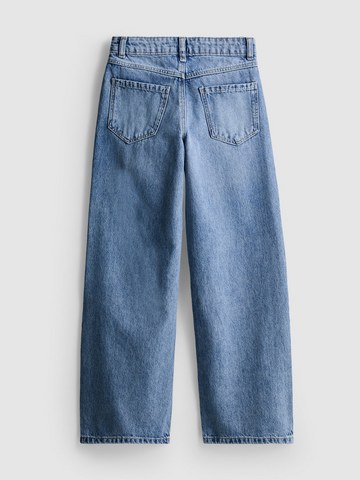 7-15yrs | Floral Bow Embroidered Wide Leg Jeans detail 1