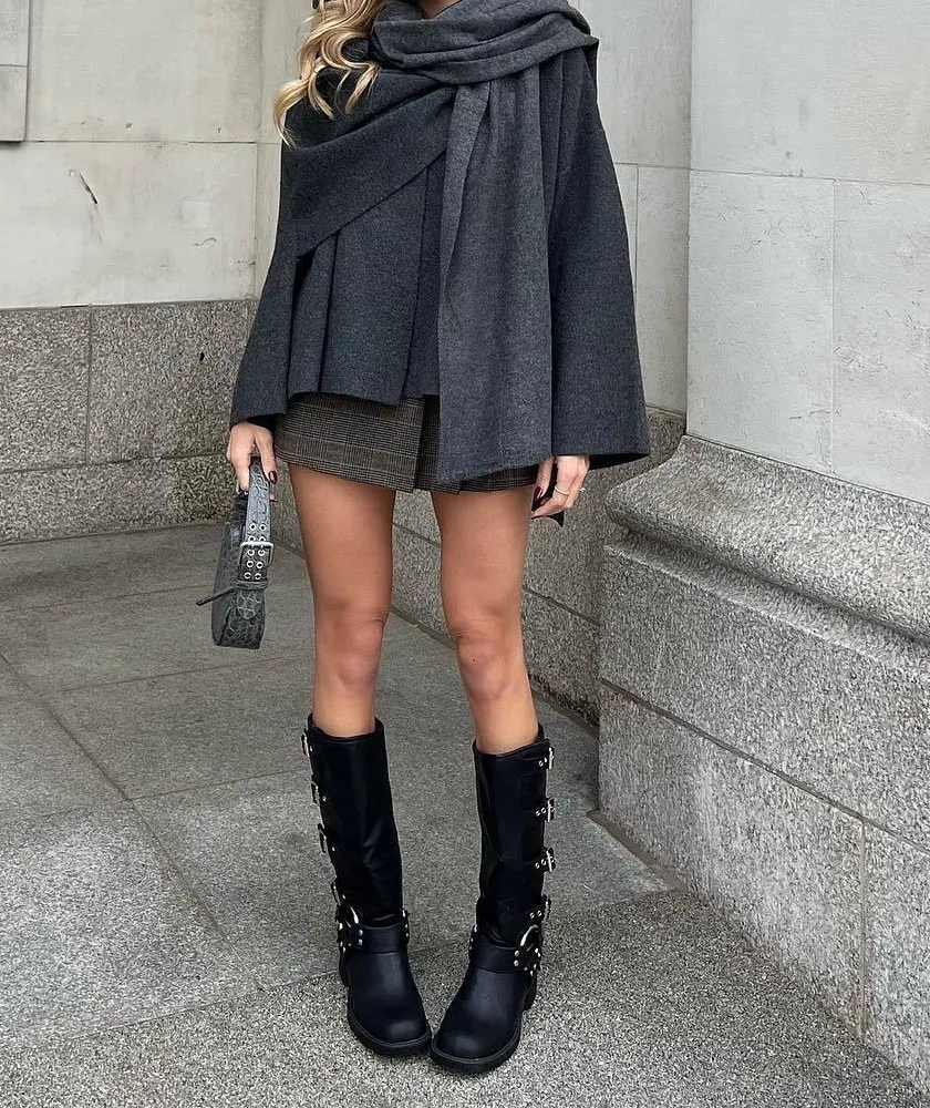 Asymmetrical Structured Oversized Jacket