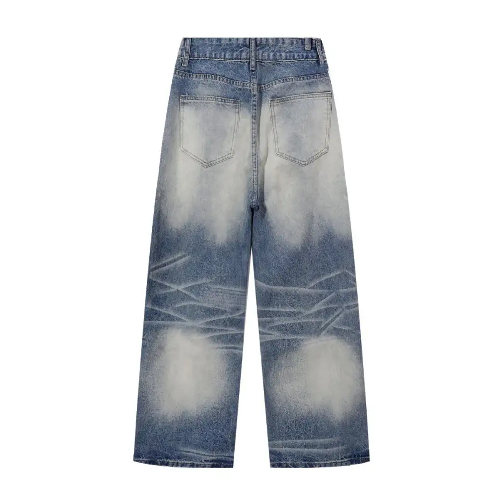 Urban Straight Leg Denim Jeans