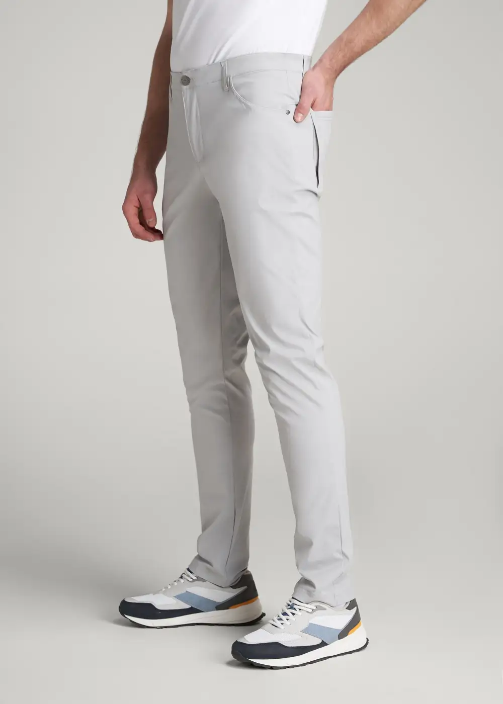 Men's Refined Tapered Stretch Pants