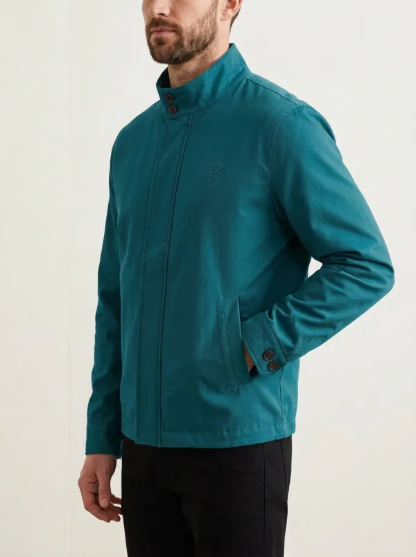 Men's Outdoor Adventure Compass Embroidered Printed Jacket