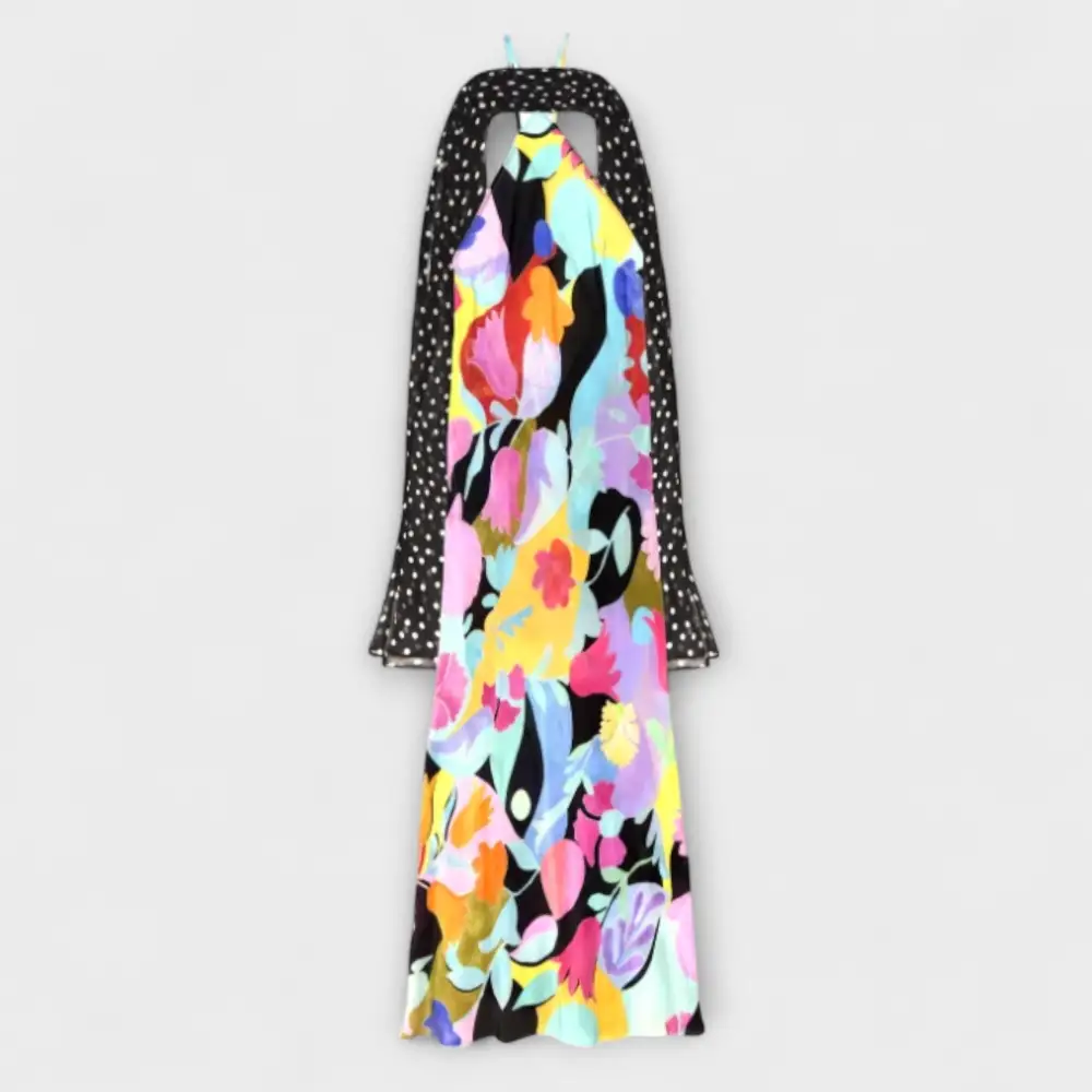 Everyday Chiffon Satin Sleeveless Midi Dress