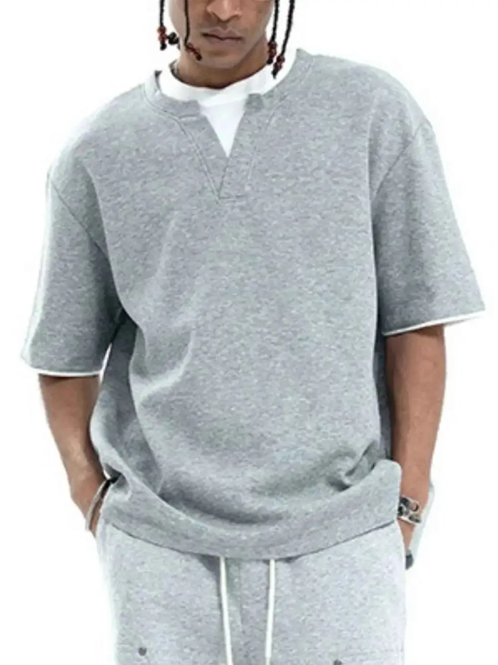 Contrast Trim Short Sleeve T-Shirt