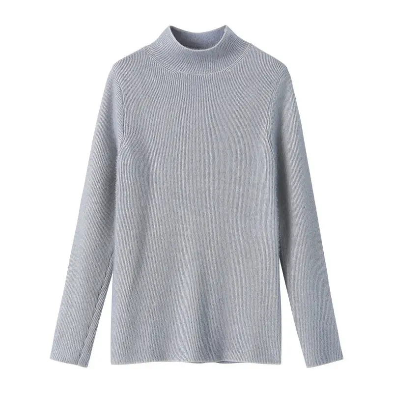 Ribbed Faux Mink Knit Sweater