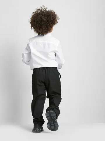 3-7yrs | 2pk Unisex Cotton Blend Long Sleeve School Shirts