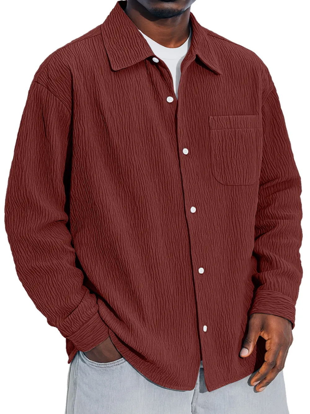 Everyday Long Sleeve Pocket Shirt