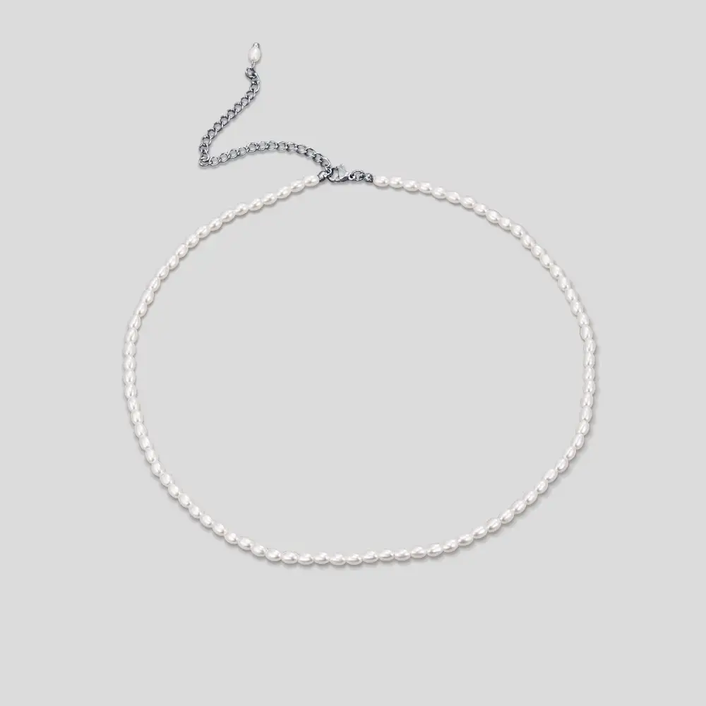 Adjustable Waterproof Pearl Necklace