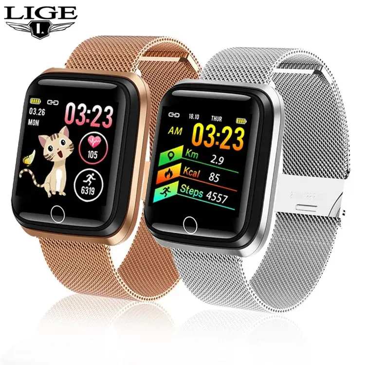 LIGE Sports Womens  Smart Watch with Fitness Tracker
