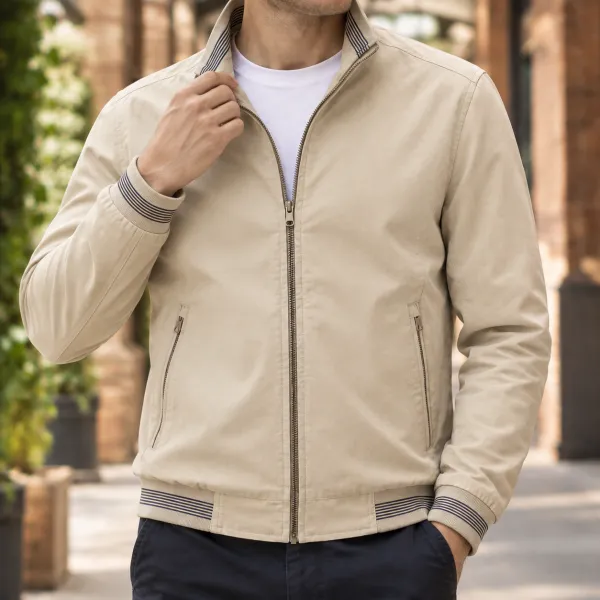 Cotton Slim Jacket