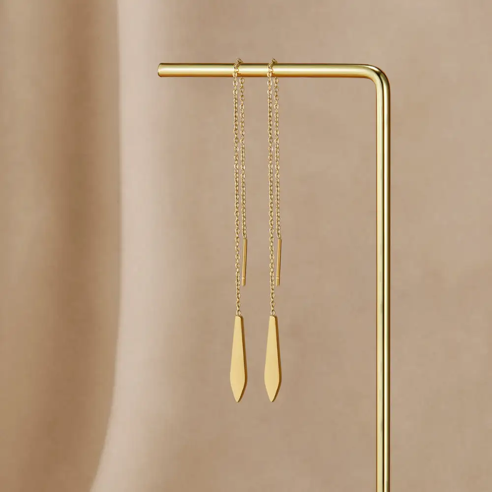 Modern Finish Earrings