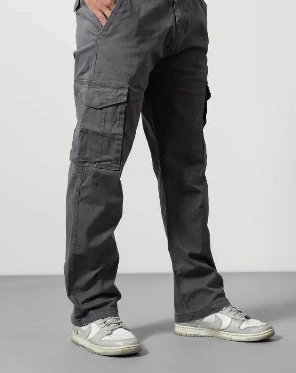 Dark Grey Cargo Pants